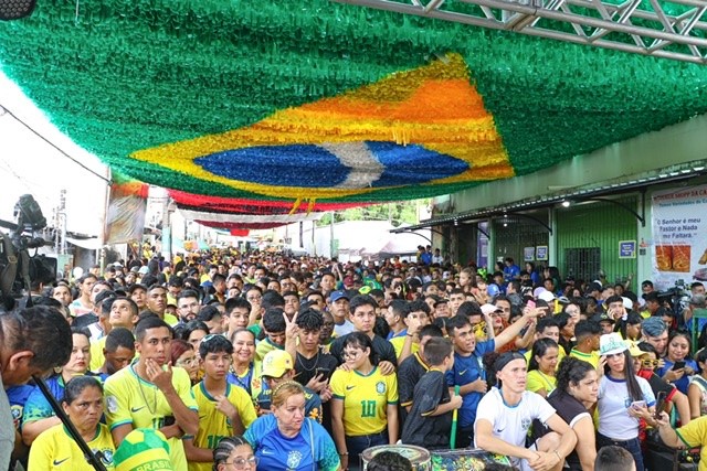 Morro Da Liberdade Transmite Estreia Do Brasil Na Copa Do Mundo Para